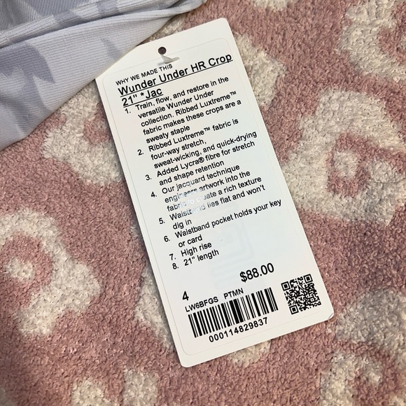 Lululemon Wunder Under High-Rise Crop 21” - Picture 4 of 4